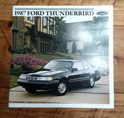 1987Ford Thunderbird брошюра о продажах - Изображение 1 из 4