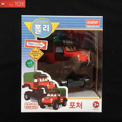 Robocar Poli POACHER Pocher Bad hunter Transforming Robot Truck Car Toy 2017 - Image 1 of 4