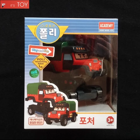 Robocar Poli POACHER Pocher Bad hunter Transforming Robot Truck Car Toy 2017 Cover