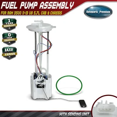燃油泵模块带 Float Assy 适用于 Ram 3500 2011 - 2013 52 加仑后油箱 — 第 1/4 张图片