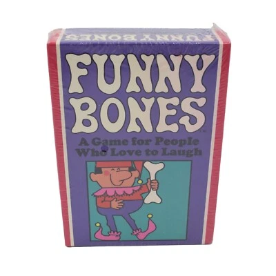 Funny Bones Card Game 1968 Parker Brothers New Sealed Vintage - Image 1 of 4