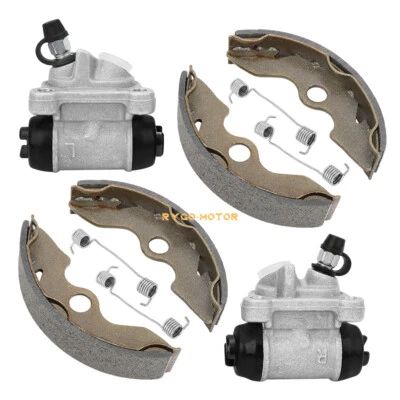 Front Brake Wheel Cylinder &Shoes Set for Honda Recon 250 TRX250 TM/TE 1997-2020 - Image 1 of 4