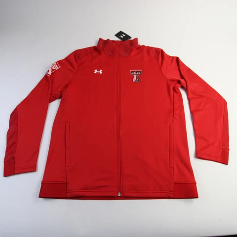 Texas Tech Red Raiders Under Armour Jacket Men's Red New Cover