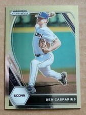 Ben Casparius 2021 Panini Prizm Draft Picks Baseball Card PDP162