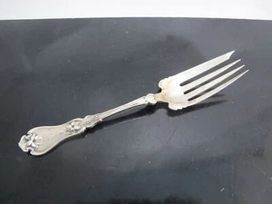 GORHAM Whiting Antique 1905 Sterling Silver VIOLET Serving Buffet Fork - Picture 1 of 5