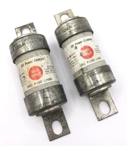 2 x Motor GE 125 Amp Arranque 100 Amp Funcionamiento Industrial HRC Fusible Link gM 94mm - Imagen 1 de 4