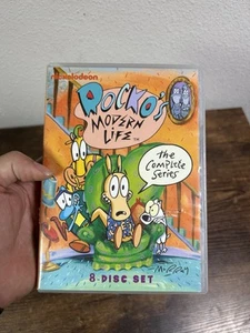 Nickelodeon Rockos Modern Life The Complete Series DVD 8-Disc Set - Imagen 1 de 10