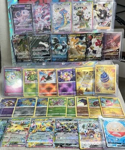 Pokemon Mix Lot (40) Cards Paldean Fates, Shiny Rare Holos, Radiants, All Mint! - Picture 1 of 10