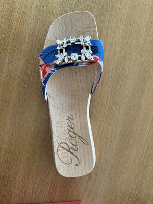 Sandalias zueco Roger Vivier talla 38-impecables Foto 1 de 4
