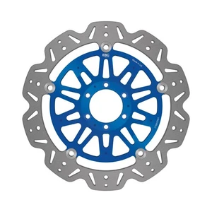 EBC Float Vee Rotor FR BL Hub Front Left for Moto Guzzi Breva 1100 ABS 2005-2007 - Picture 1 of 1