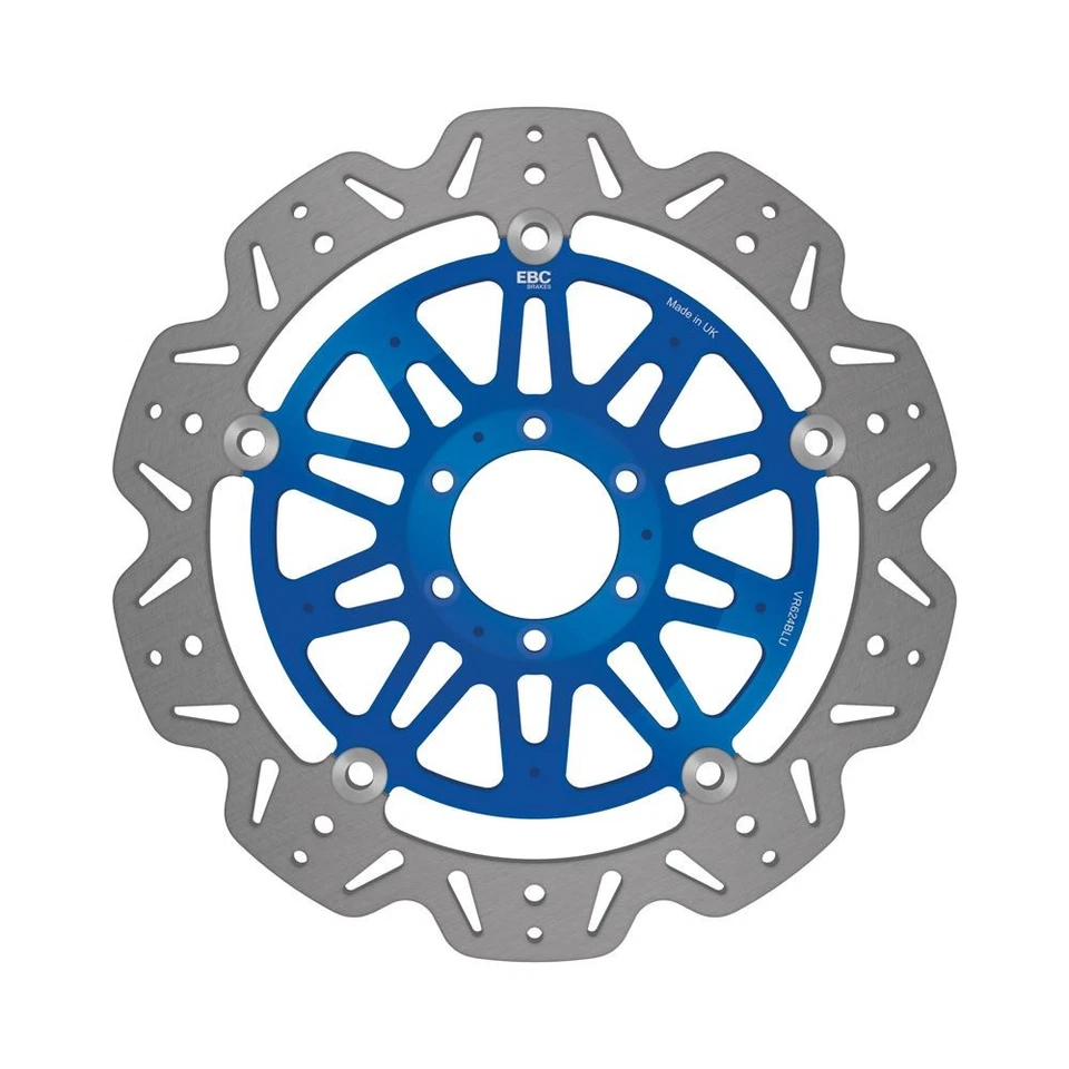 EBC Float Vee Rotor FR BL Hub Front Left for Moto Guzzi Breva 1100 ABS 2005-2007 - Image 1 of 1