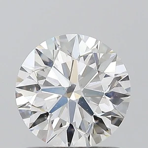 Runder 1,01 ct Zertifikat GIA natürlicher abgebauter Diamant lose E Farbe SI1 Reinheit - Bild 1 von 2