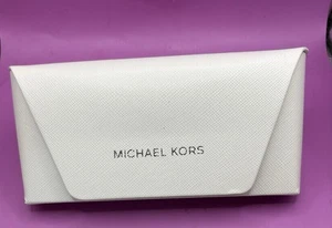 Michael Kors Sonnenbrillenetui Neu Off White Hard - Bild 1 von 2