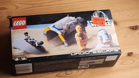 ⭐️⭐️ NEW SEALED - LEGO Star Wars: Droid Escape (7106) - Vintage RETIRED in 2001