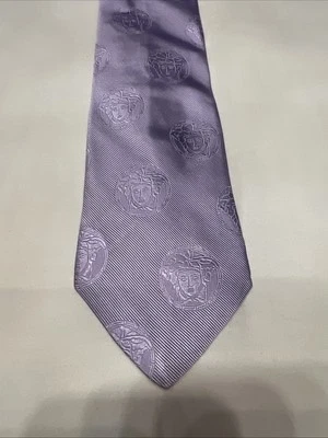 Corbata con logotipo de Medusa de Gianni Versace para hombre Foto 1 de 3