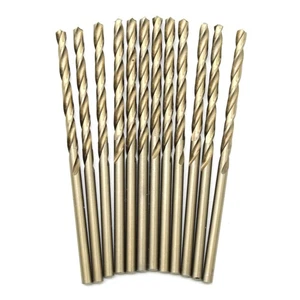 TEMO 12pc 7/64 inch Cobalt 135-Degree Jobber Drill Bit 2-5/8 Inch Length - Picture 1 of 3
