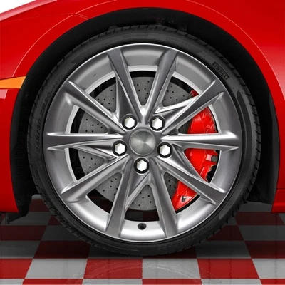 Rueda 17x7 para Toyota Prius V Hybrid 2012-2017 - llanta de repuesto plateada de 10 radios Foto 1 de 4