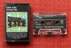 FOUR TOPS - CASSETTE TAPE - FOUR TOPS GREATEST HITS - Picture 1 of 5