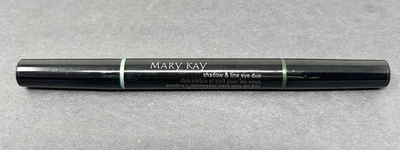 NO BOX Mary Kay Eye Shadow & Eye Line Duo SOFT JADE NIB Discontinued #028402 - Image 1 of 2
