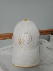 Reebok Washington Redskins White Swat Burner Fitted Hat Cap M/L - Bild 1 von 18