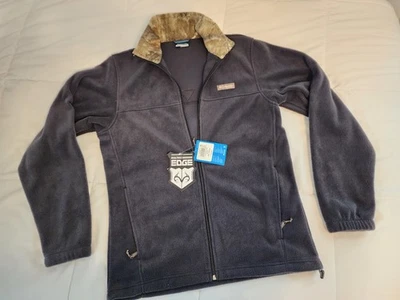 New w/ Tags, Columbia Realtree PHG Fleece Jacket - Black, Size S/P - Image 1 of 4