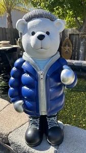 Costco 28" Hooded Puffy Jacket Polar Bear Door Greeter - Picture 1 of 6
