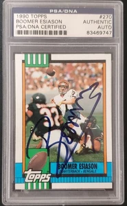 1990 Topps - Boomer Esiason #270 Signed - Bild 1 von 1