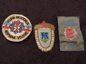 JNA Jugoslawische Armee Militärakademie Patches Lot - Bild 1 von 5