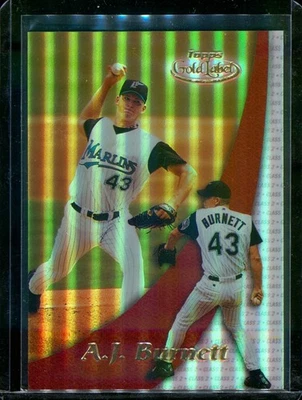 2000 Topps Gold Label - A. J. Burnett Class 2 - Image 1 of 2