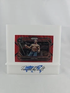 John Cena   2023 Panini WWE Prizm Ruby Wave  Prizms #54  WCW AEW WWF  - Bild 1 von 2