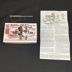 1950's ? MOORE/EVEREADY BATTERY ELECTRIC MOTOR BOX KIT MINTY FREE USPS - Picture 1 of 4