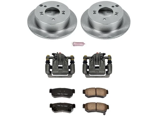 Rear Brake Pad and Rotor Kit For 2006-2008 Hyundai Sonata 2.4L 4 Cyl FZ894GS Foto 1 de 1