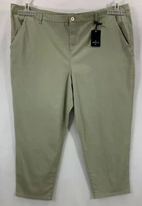 Trouvaille Paris Herren Stretch Khaki Hose Tatsächliche Größe Auswahl: 51X36, 56X31.75 - Bild 1 von 20