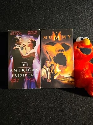 Lot Of Two-VHS Films The American President 1995 & The Mummy 1999 Good Condition - Image 1 of 4