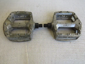 PEDALES GT PLATEADOS 1/2" BMX FREESTYLE RACE PRO PEFORMER WORLD TOUR CRUISER - Imagen 1 de 5