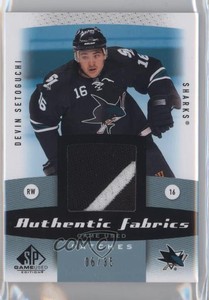 2010-11 SP Game Used Edition Authentic Fabrics /35 Devin Setoguchi #AF-SE Patch