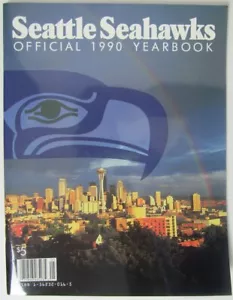 Anuario oficial del equipo de fútbol americano de los Seattle Seahawks 1990 de la NFL 145933 - Imagen 1 de 1