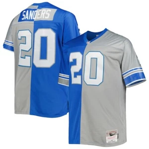 5XLB Barry Sanders 1996 Mitchell & Ness Detroit Lions 1996 Split Legacy Jersey - Picture 1 of 15