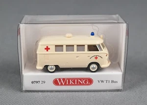Wiking 079729/0797 29 H0, 1:87 - VW T1 Bus "DRK/German Red Cross" - NEW PRODUCT! - Picture 1 of 4