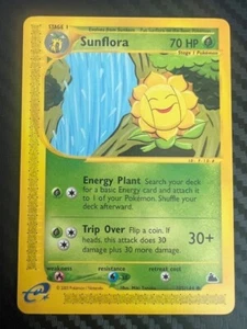 Pokémon TCG Sunflora 105/144 Skyridge comune VLP - Foto 1 di 2