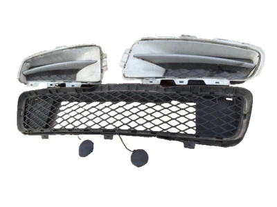 BMW X5 2007 no deportivo parachoques delantero moldura parrilla remolque enganche embellecedor juego de cubierta antiniebla Foto 1 de 4