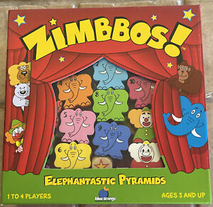 Blue Orange Games Zimbbos Wooden Skill Building Balance Counting Game Fun Circus