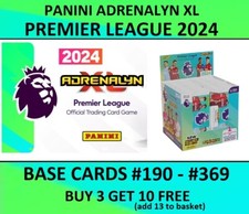 Panini Adrenalyn XL Premier League 2024 2023-2024 -  Base Cards #190 - #369