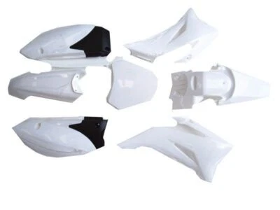 Kits de guardabarros de carenados de plástico blanco TTR110 para moto Yamaha TTR 110 Dirt Pit 110cc Foto 1 de 3