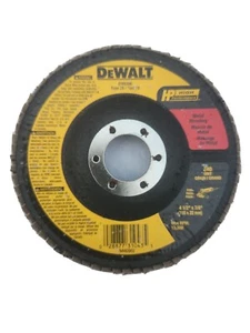 DeWALT DW 8306 4 1/2" x 7/8" Z 40er Körnung Fächerscheibe 10er-Packung Neu ohne Karton - Bild 1 von 4