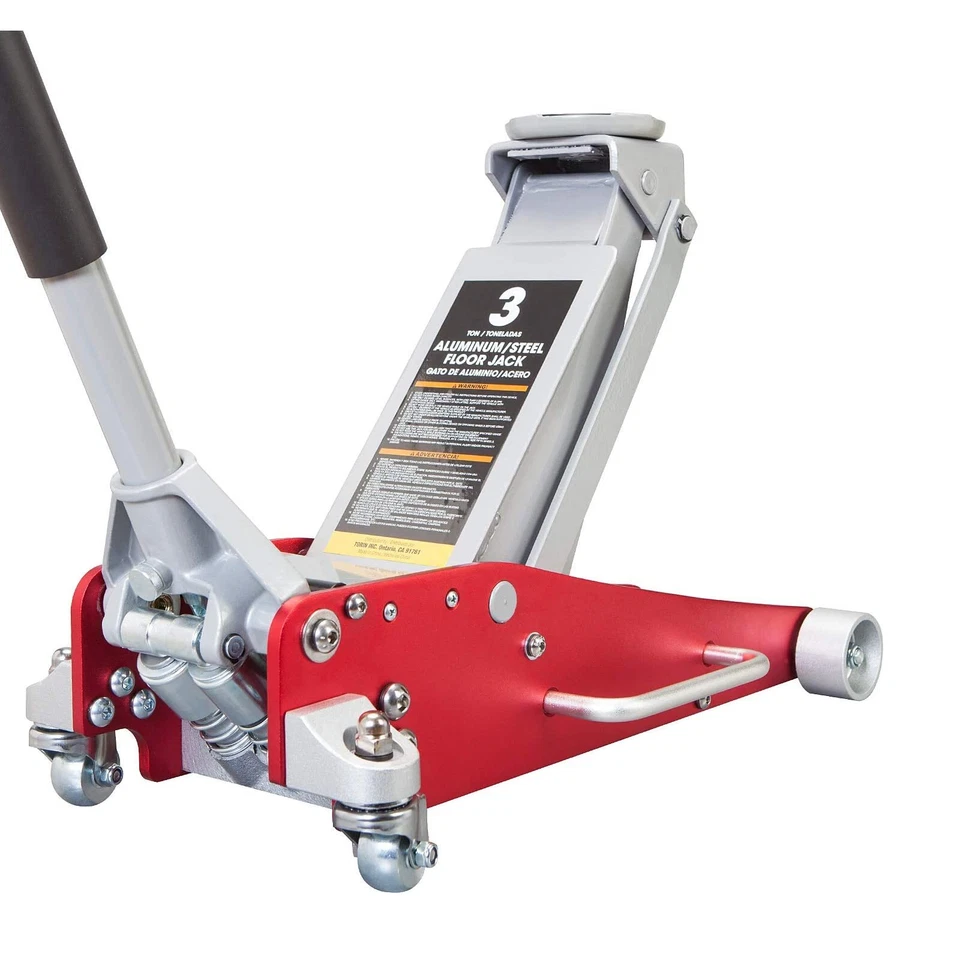 BIG RED 3 Ton Dual Piston Low Profile Aluminum and Steel Racing Floor Jack - Image 1 of 4
