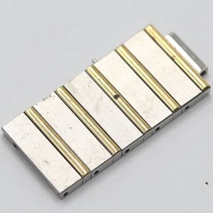RADO Genuine 5 Link Ladies Watch Belt Band Bracelet Parts Silver Gold 14mm - Picture 1 of 3