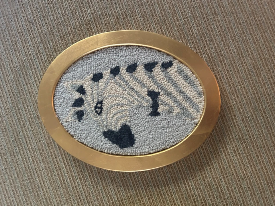 arte colgante de pared cebra niños granero de cerámica Foto 1 de 3