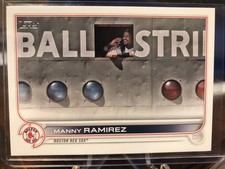 2022 Topps Update Manny Ramirez #US214 SP IMAGE VARIATION Boston Red Sox