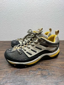 The North Face Smedge Approach Women's Taupe Yellow Lace Up Outdoor Shoes 7  - Picture 1 of 8